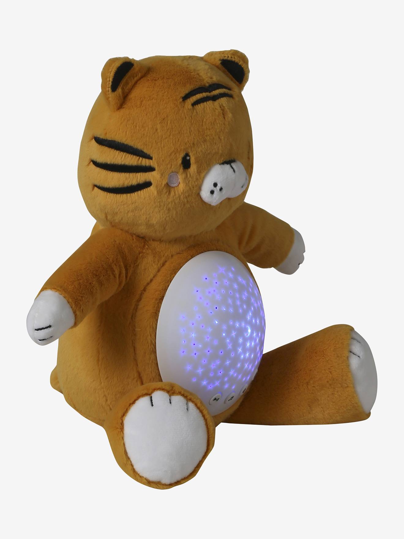 Veilleuse Peluche projecteur d'étoiles tigre (Vertbaudet) - Image 2