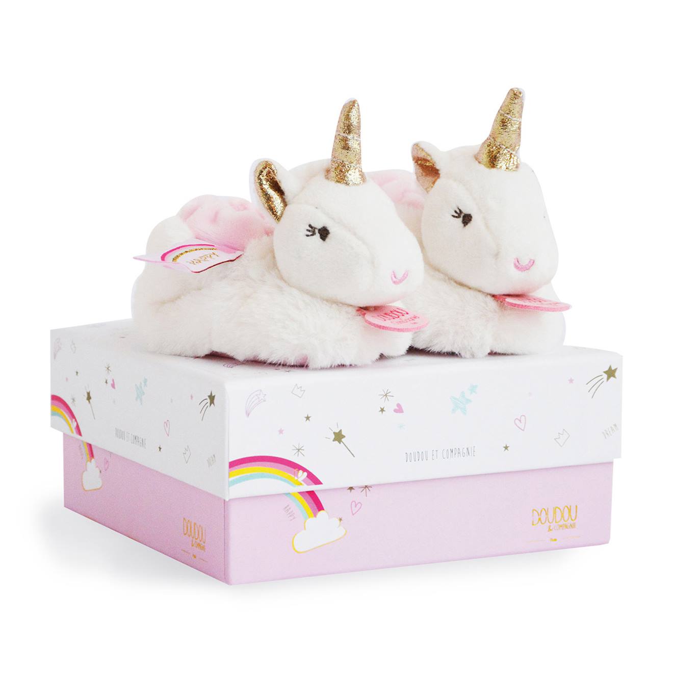 Chaussons Lucie La Licorne 0-6 Mois Rose