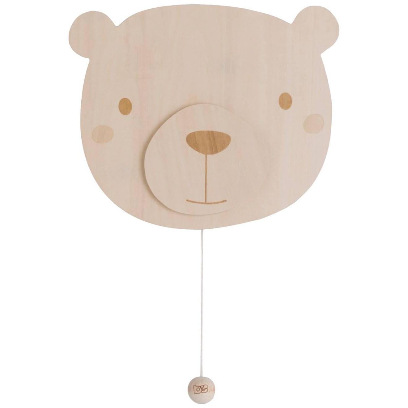 Applique Murale Ours Marron