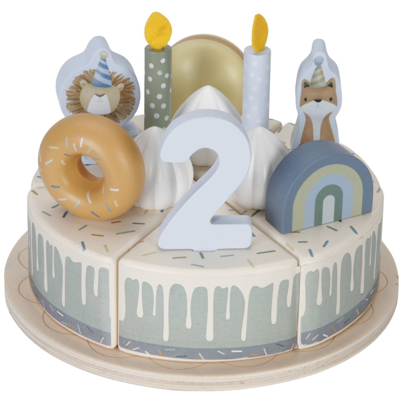 Gâteau D'anniversaire Multicolore
