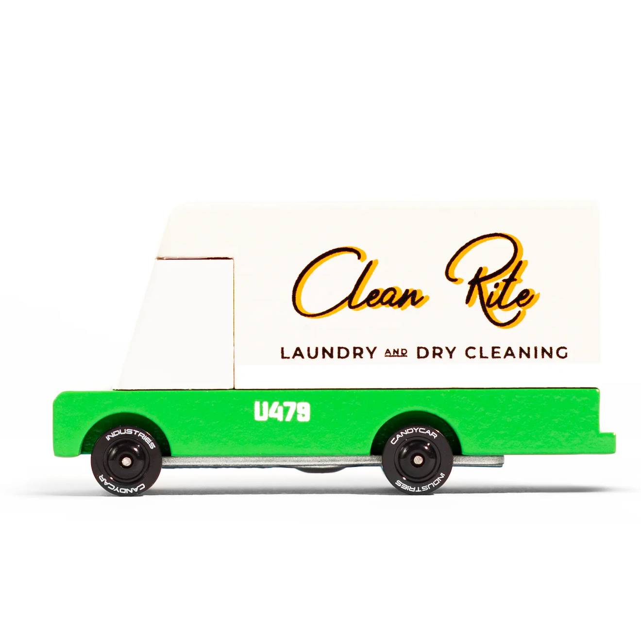 Laundry Van - Camion Du Blanchisseur Vert