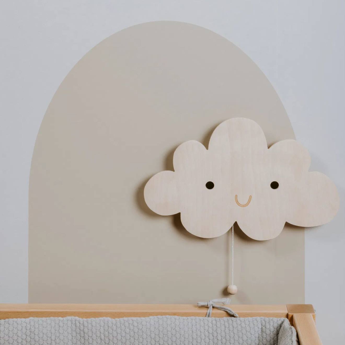 Applique Murale Nuage Wonder Beige (Baby's Only) - Image 1