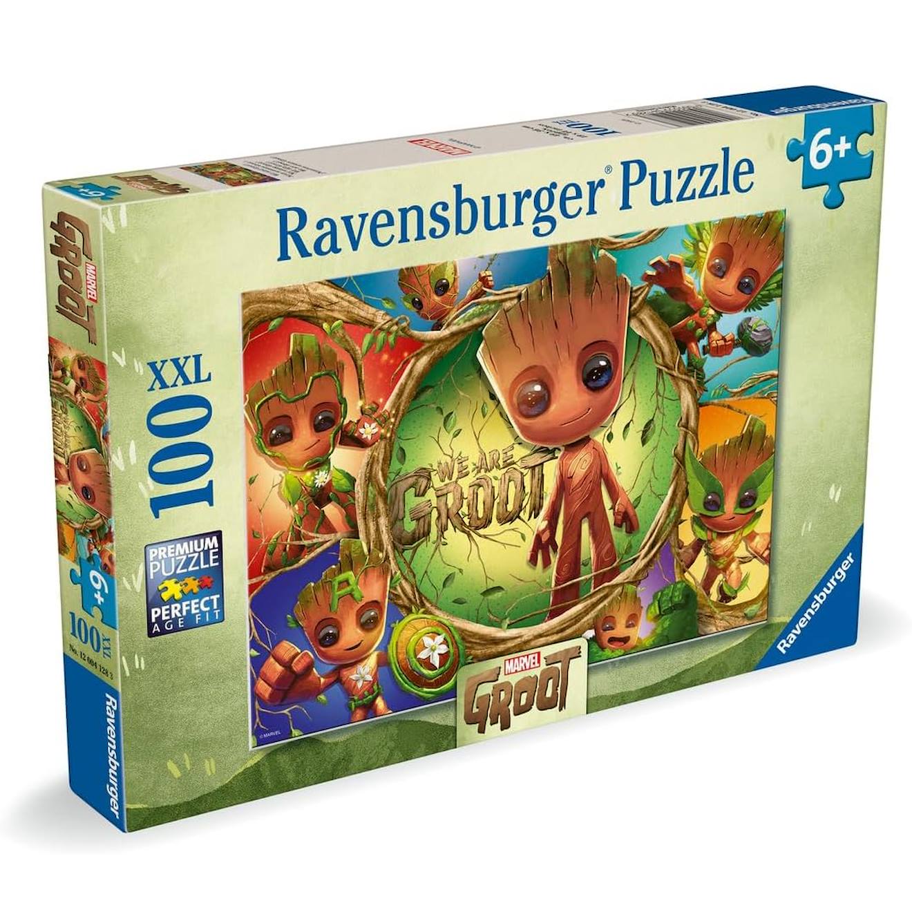 Puzzle Groot Marvel Avengers 100 Pcs Xxl Vert