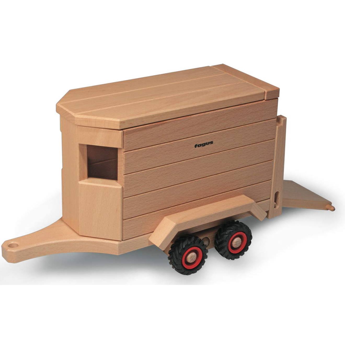 Remorque À Chevaux Beige