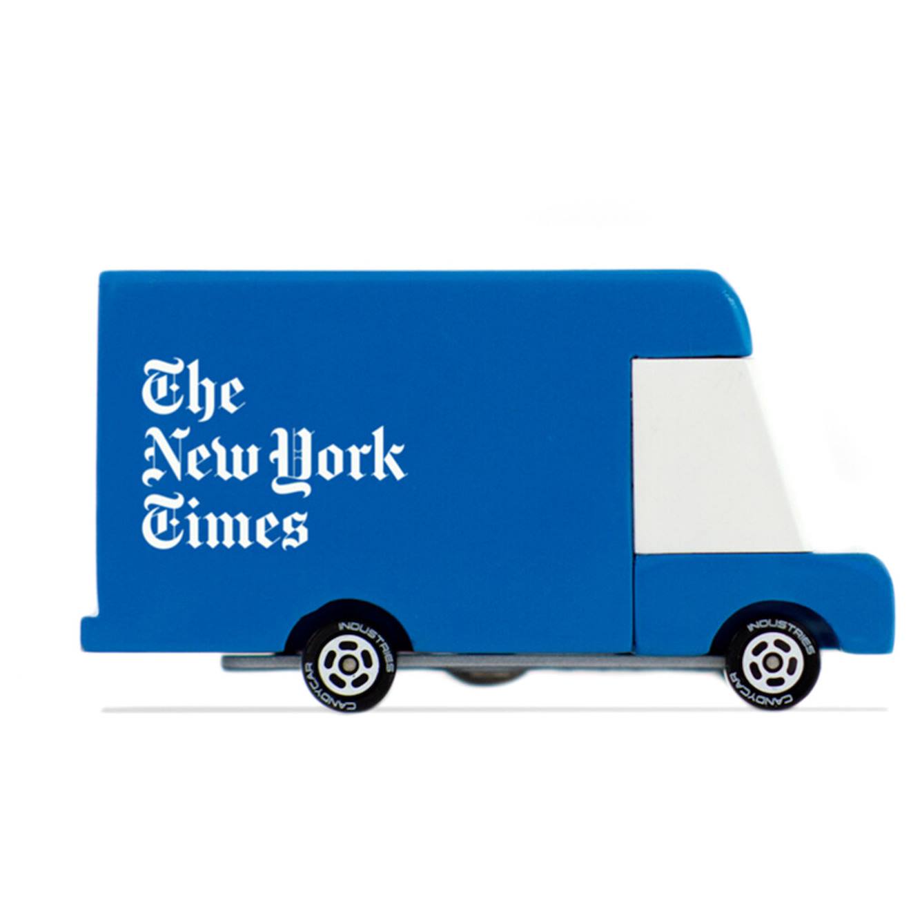 Camion New York Times Bleu