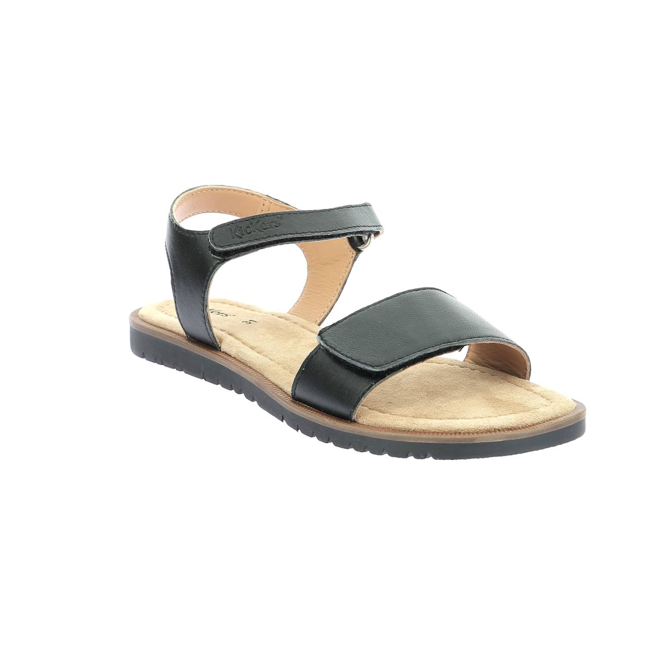Sandales Enfant Kick Braida Noir