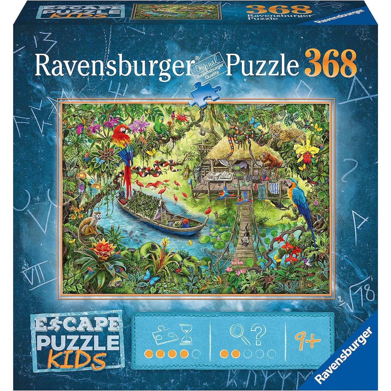 Escape Puzzle Kids - Safari Bleu