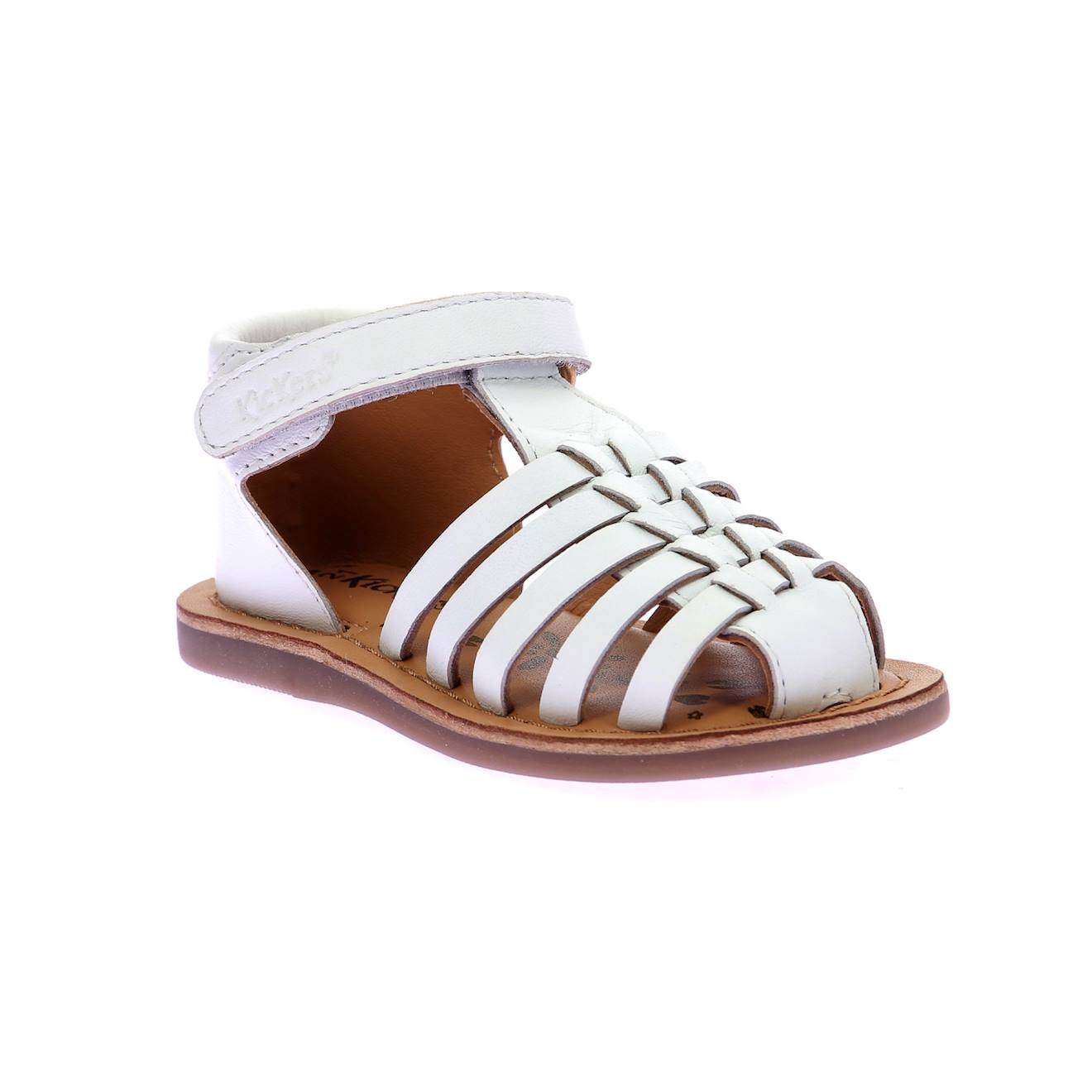 Sandales Bébé Kick Dilola Blanc