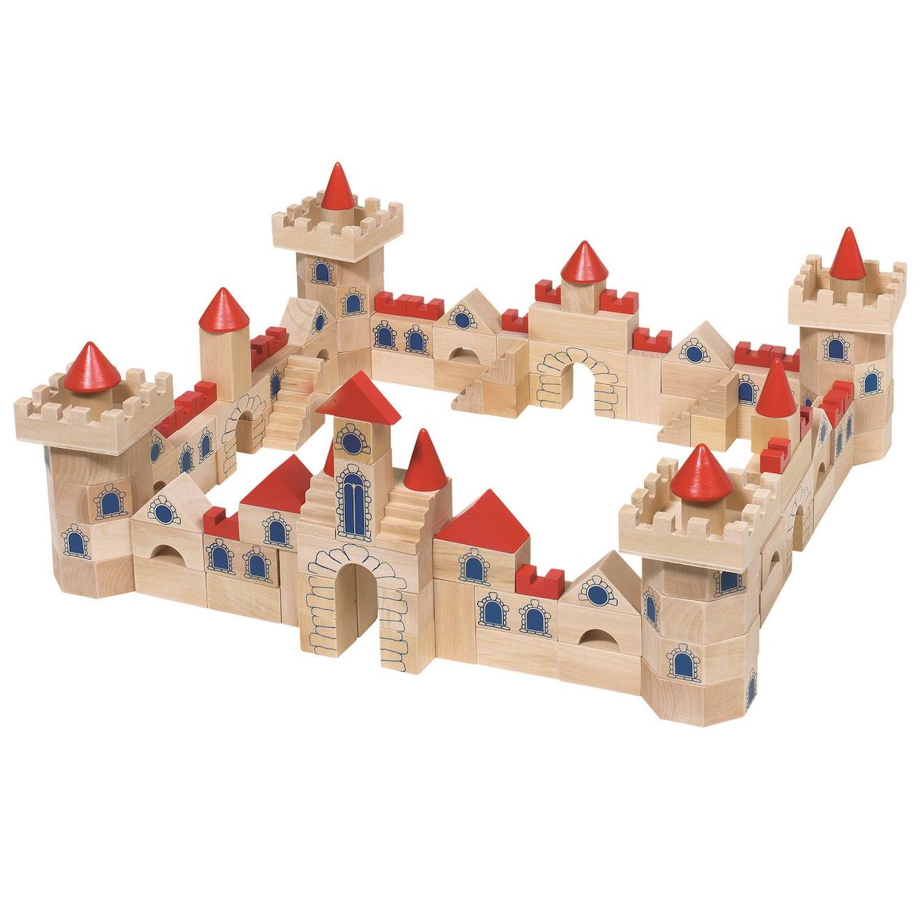 Château De Construction 145 Pcs Beige