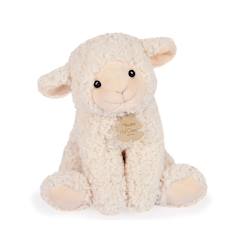 Jouet-Premier âge-Peluches-Peluche agneau beige 30 cm