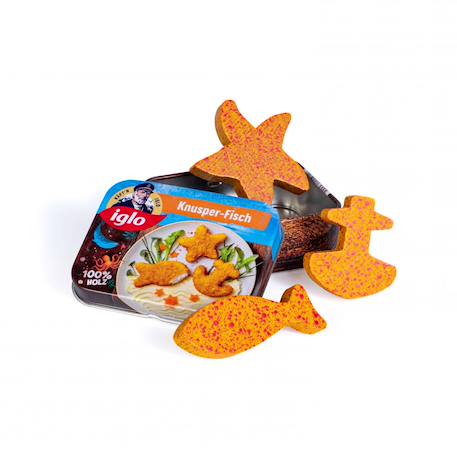 Erzi - Nuggets De Poisson Captain Iglo Orange