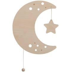 Linge de maison et décoration-Applique murale lune wonder