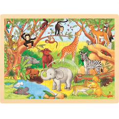 Jouet-Puzzle afrique
