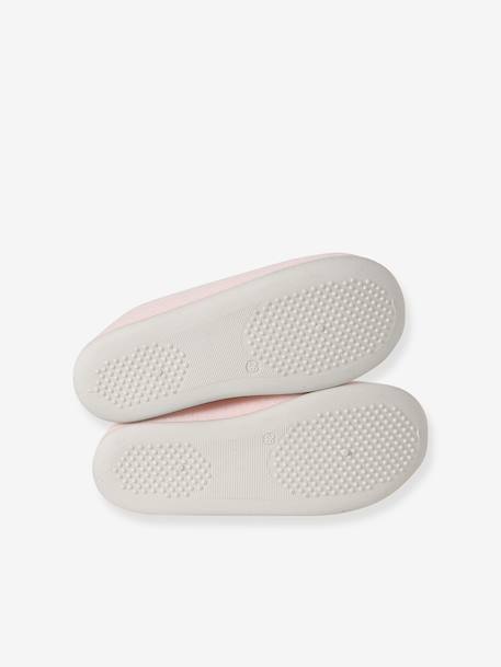 Chausson fille textile élastique rose+rose imprimé+rose pâle 11 - vertbaudet enfant 