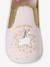 Chausson fille textile élastique rose+rose imprimé+rose pâle 12 - vertbaudet enfant 