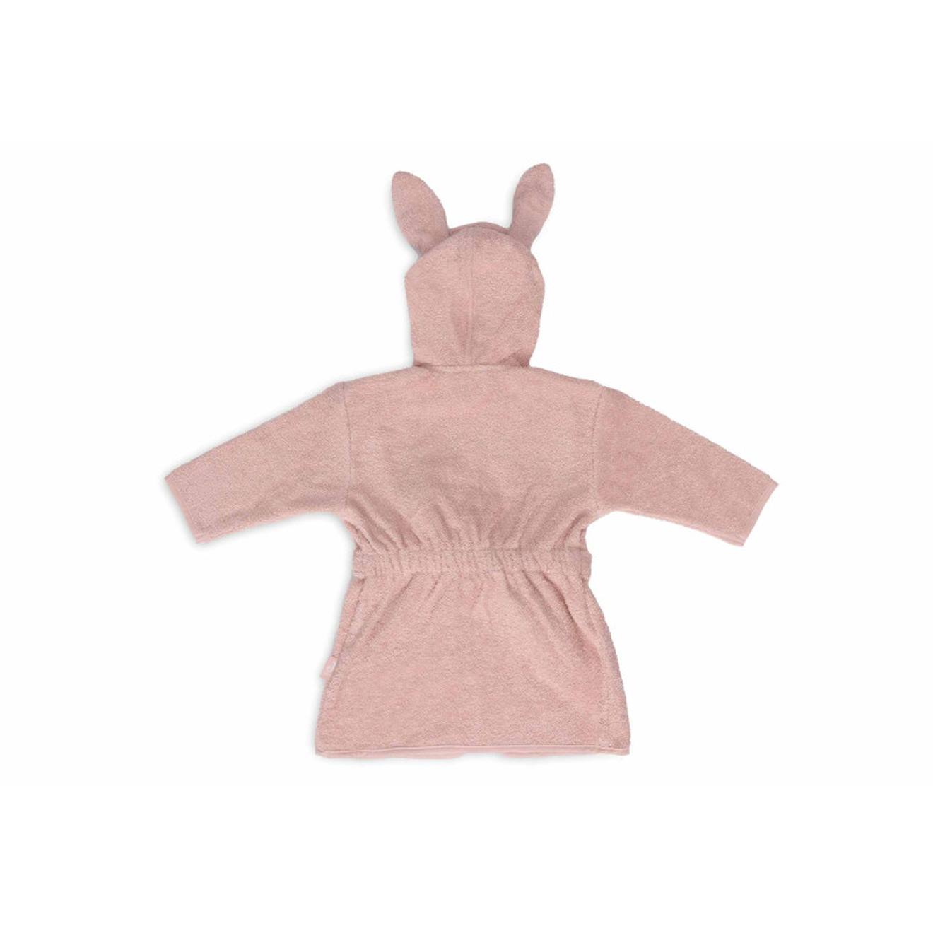 Peignoir Enfant En Coton Rose Sauvage