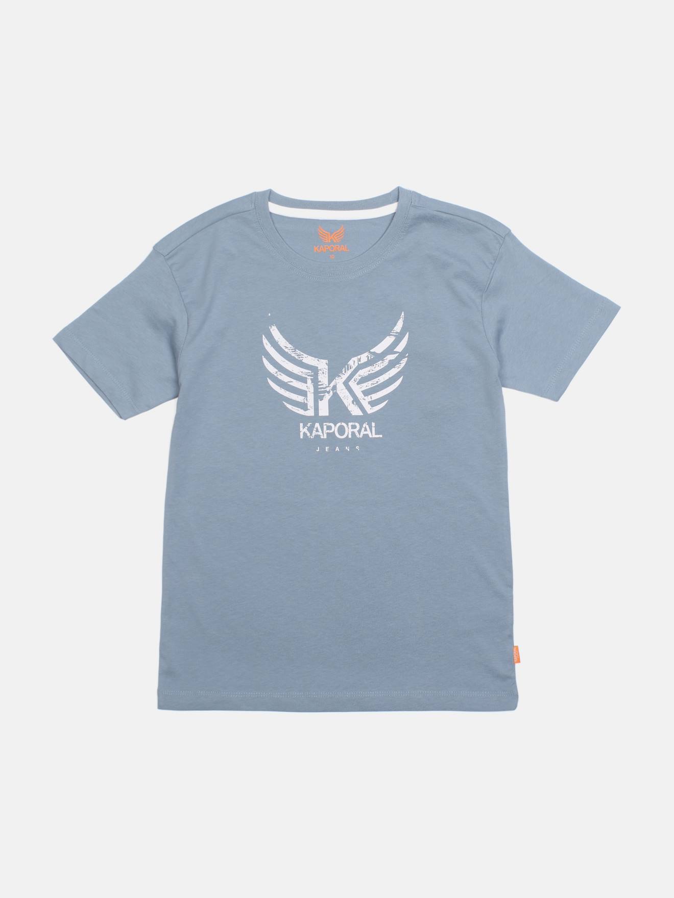 T-shirt Manches Courtes Bleu Clair