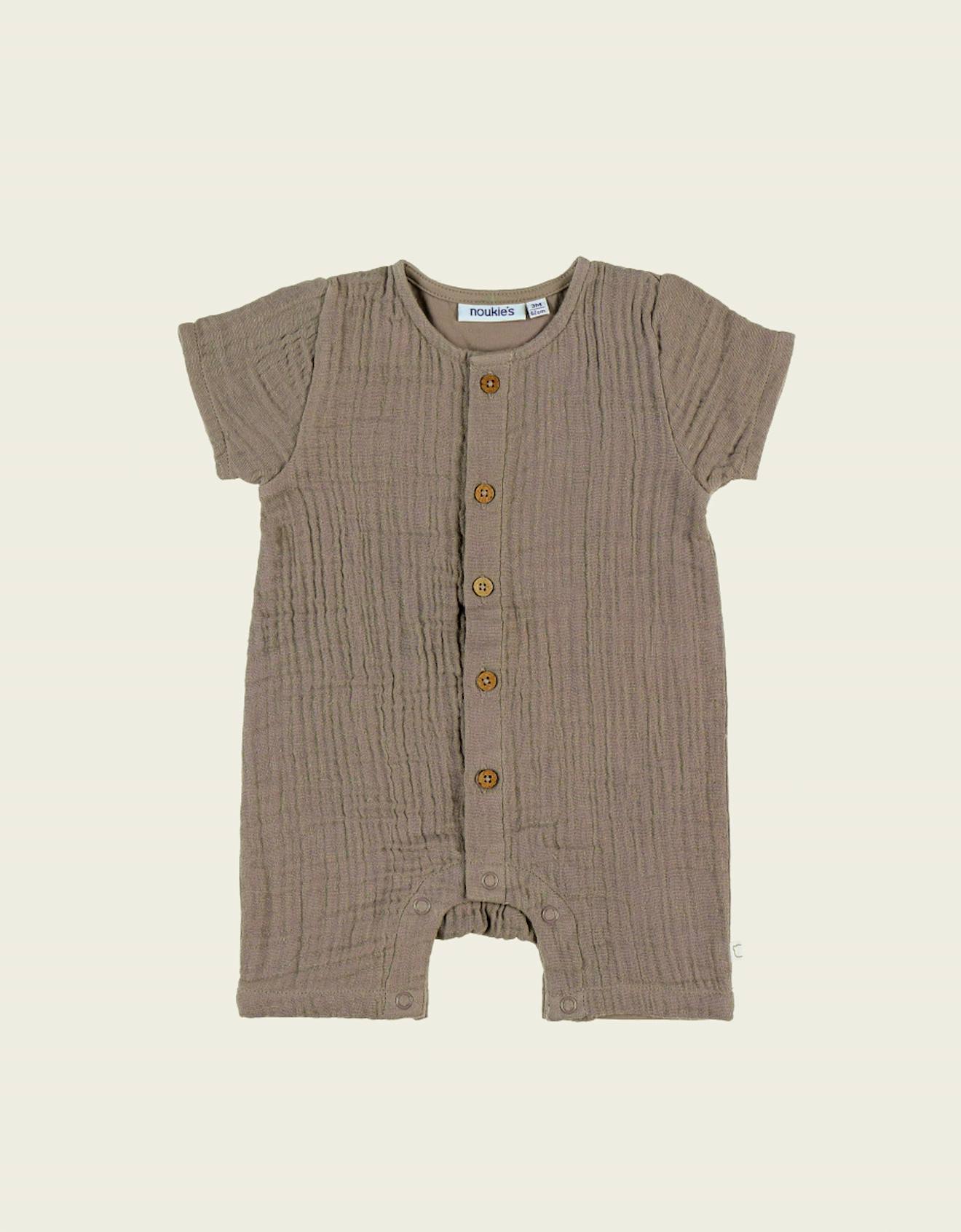 Combinaison Style Et Confort Coton Marron