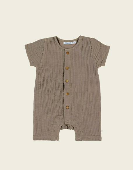 Bébé-Salopette, combinaison-Combinaison style et confort coton
