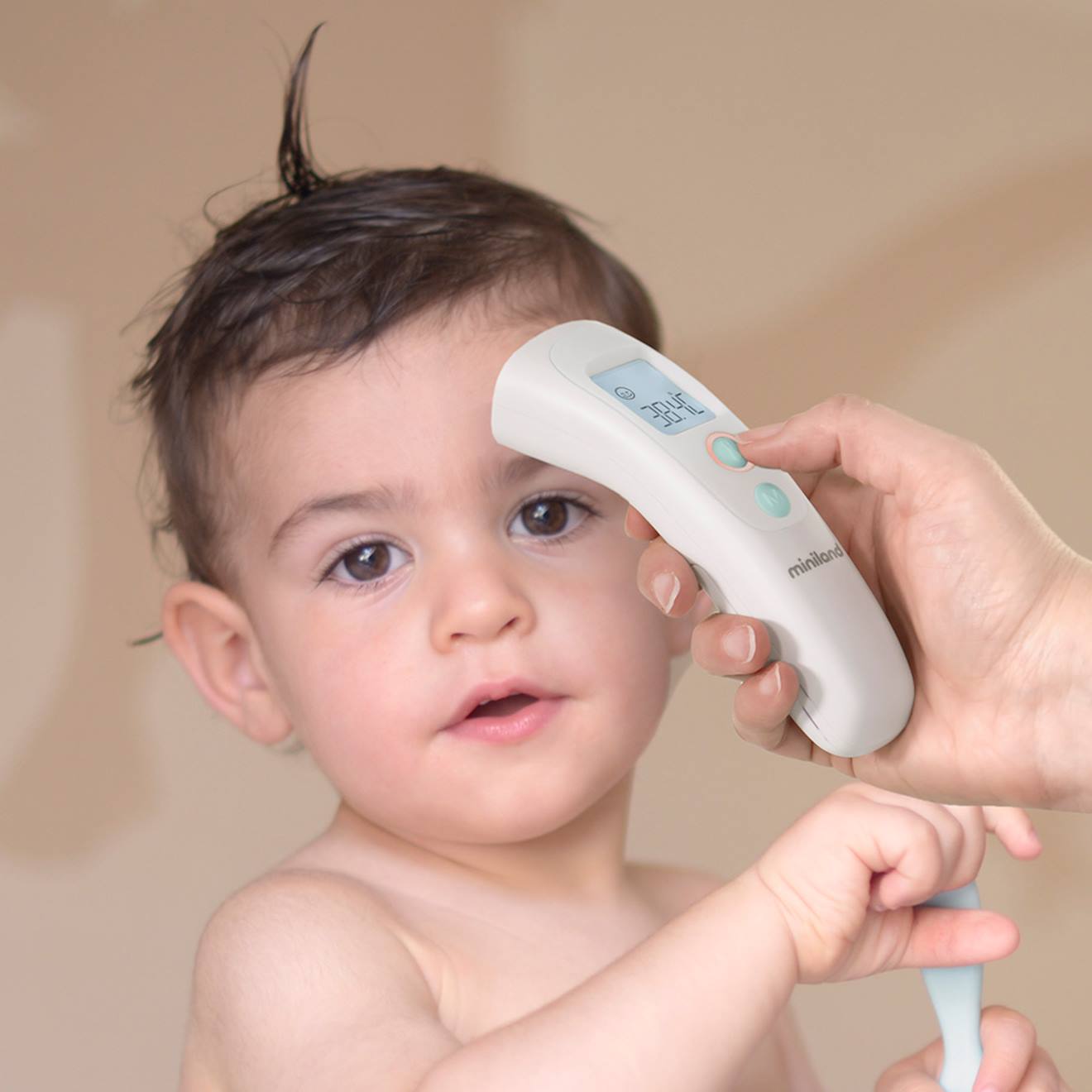 Thermomètre Sans Contact Thermoadvanced Easy Blanc (Miniland) - Image 2