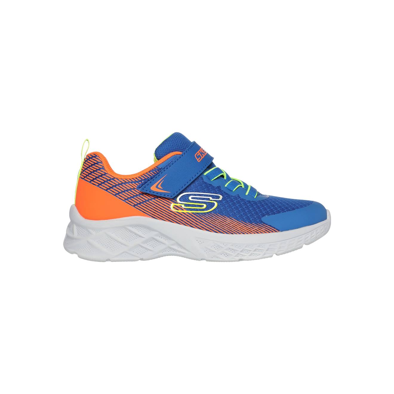 Baskets Basses À Scratch Orange Royal
