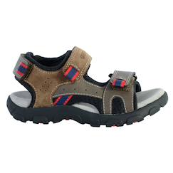 Chaussures-Sandales en cuir  velours  à scratch