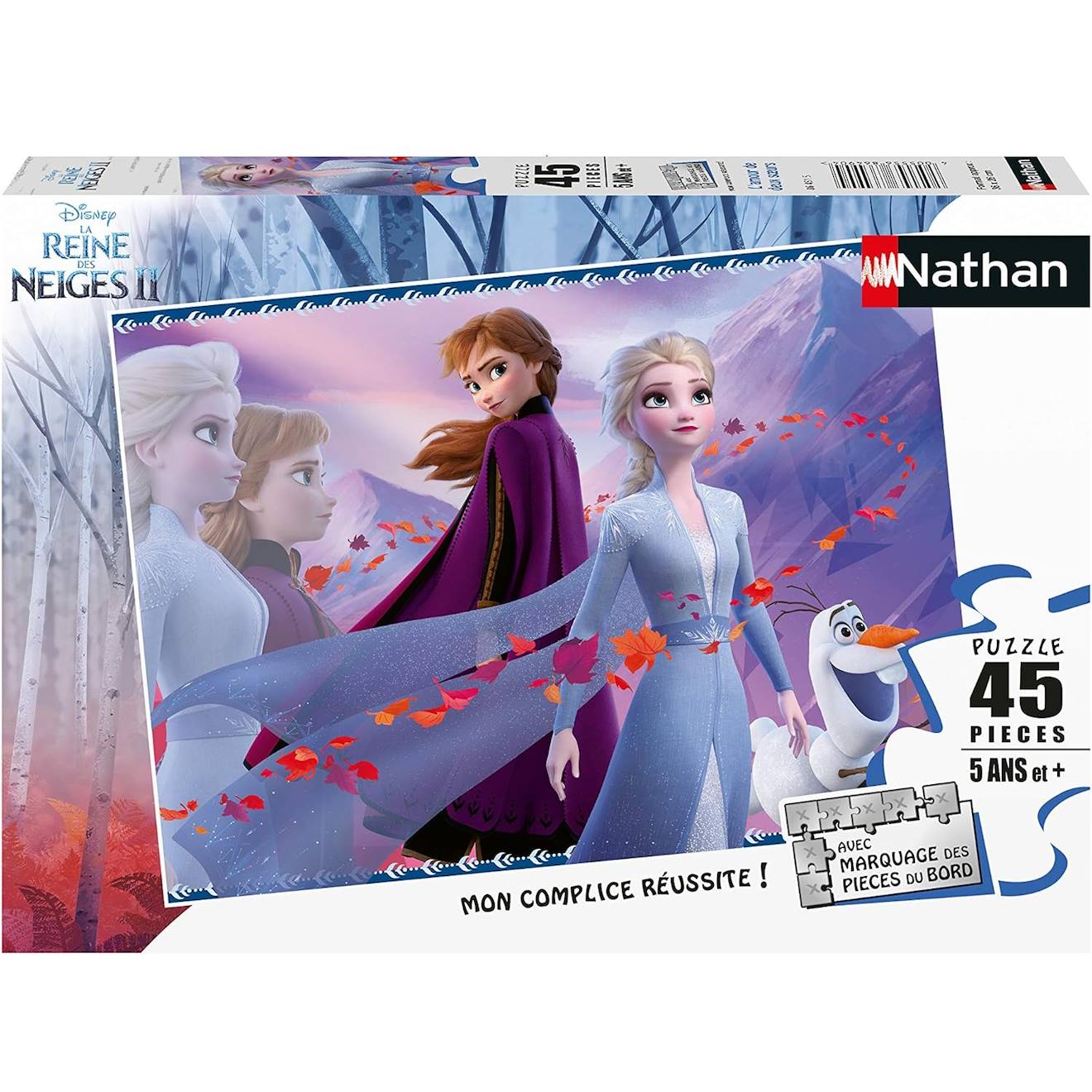 Puzzle La Reine Des Neiges 2 - 45 Pcs Bleu