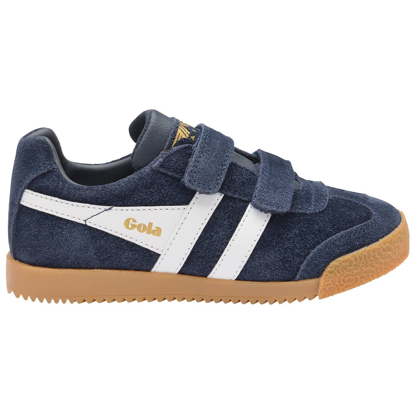 Baskets Basses À Scratch Velours Navy White