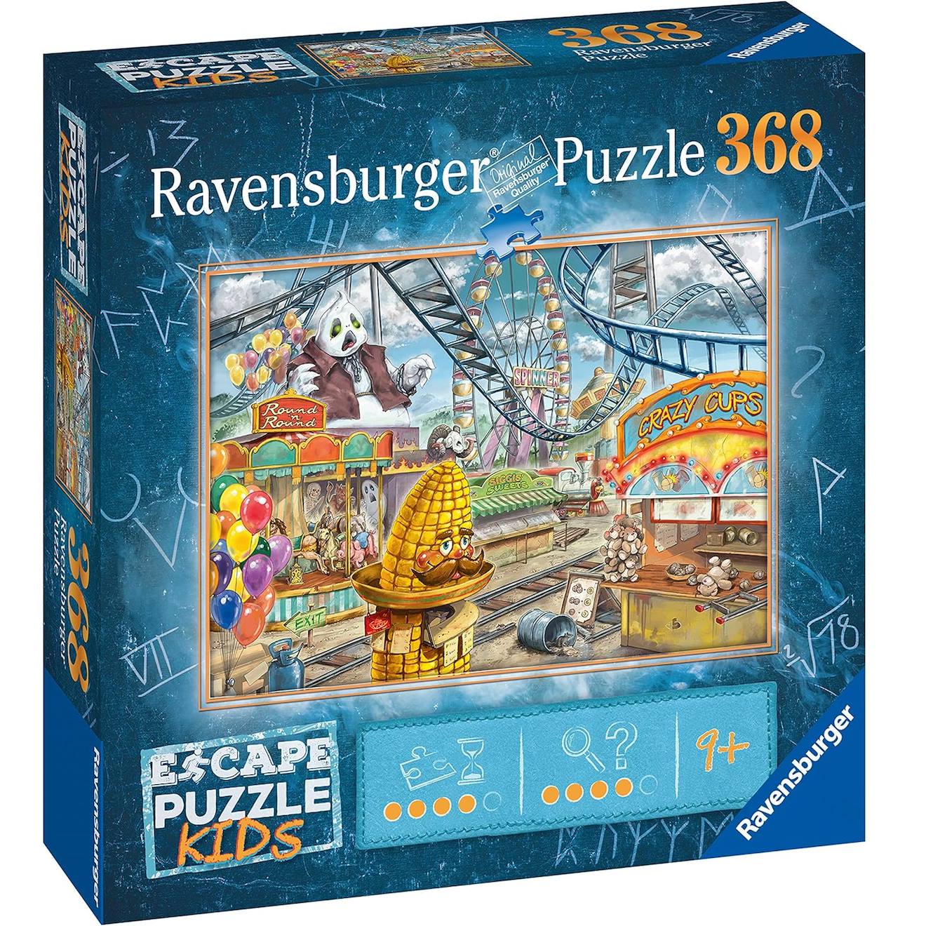 Escape Puzzle Kids - Parc D'attractions Bleu