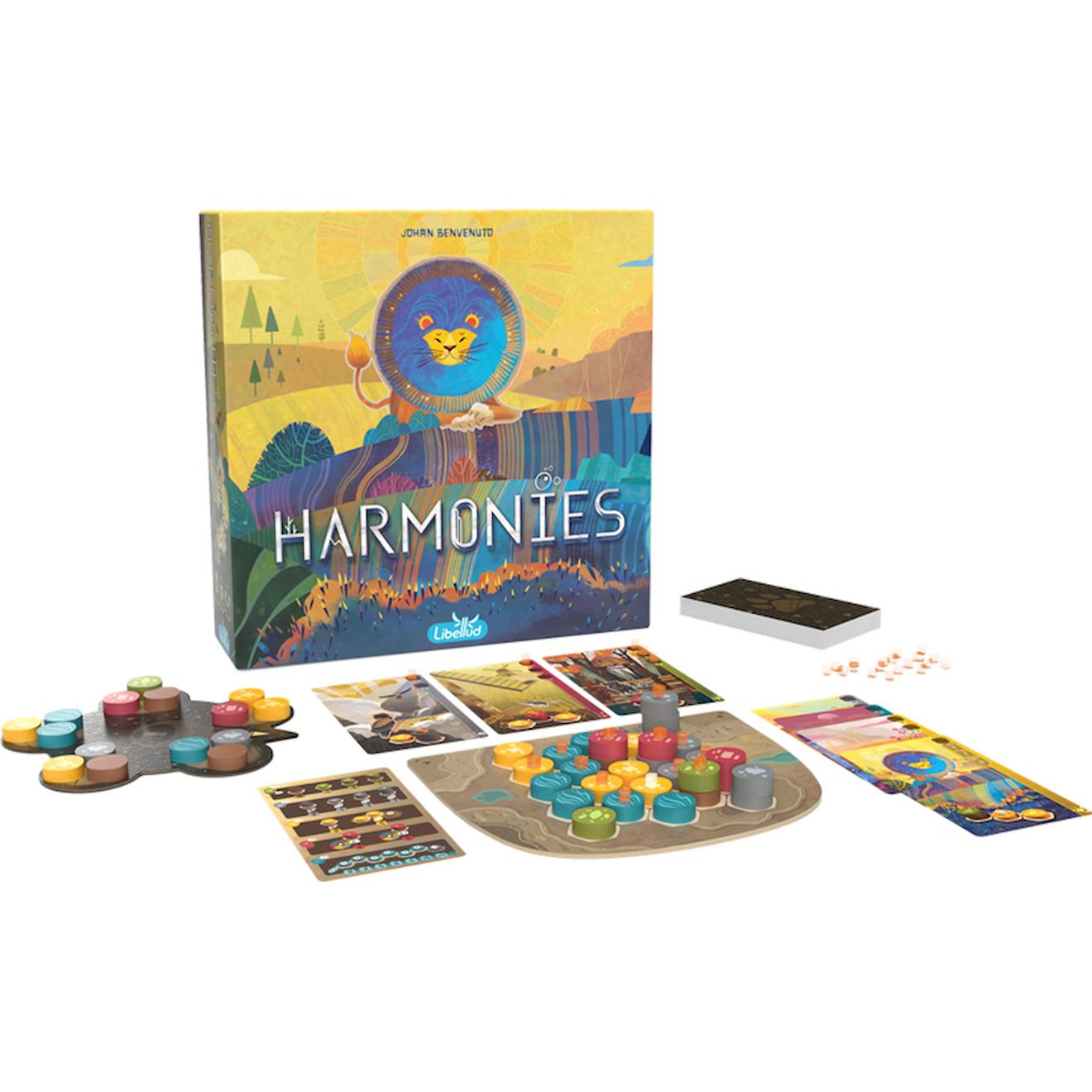 Jeu De Société Création Paysages Et Habitats Pour Animaux - Harmonies Multicolore