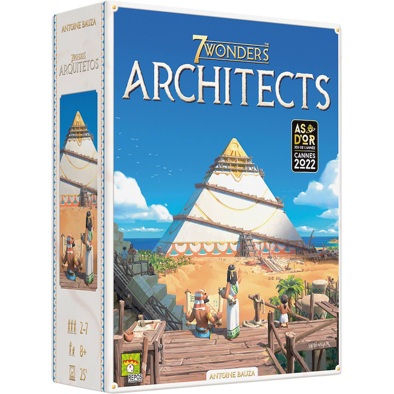 Jeu De Société Famille - 7 Wonders Architects Multicolore