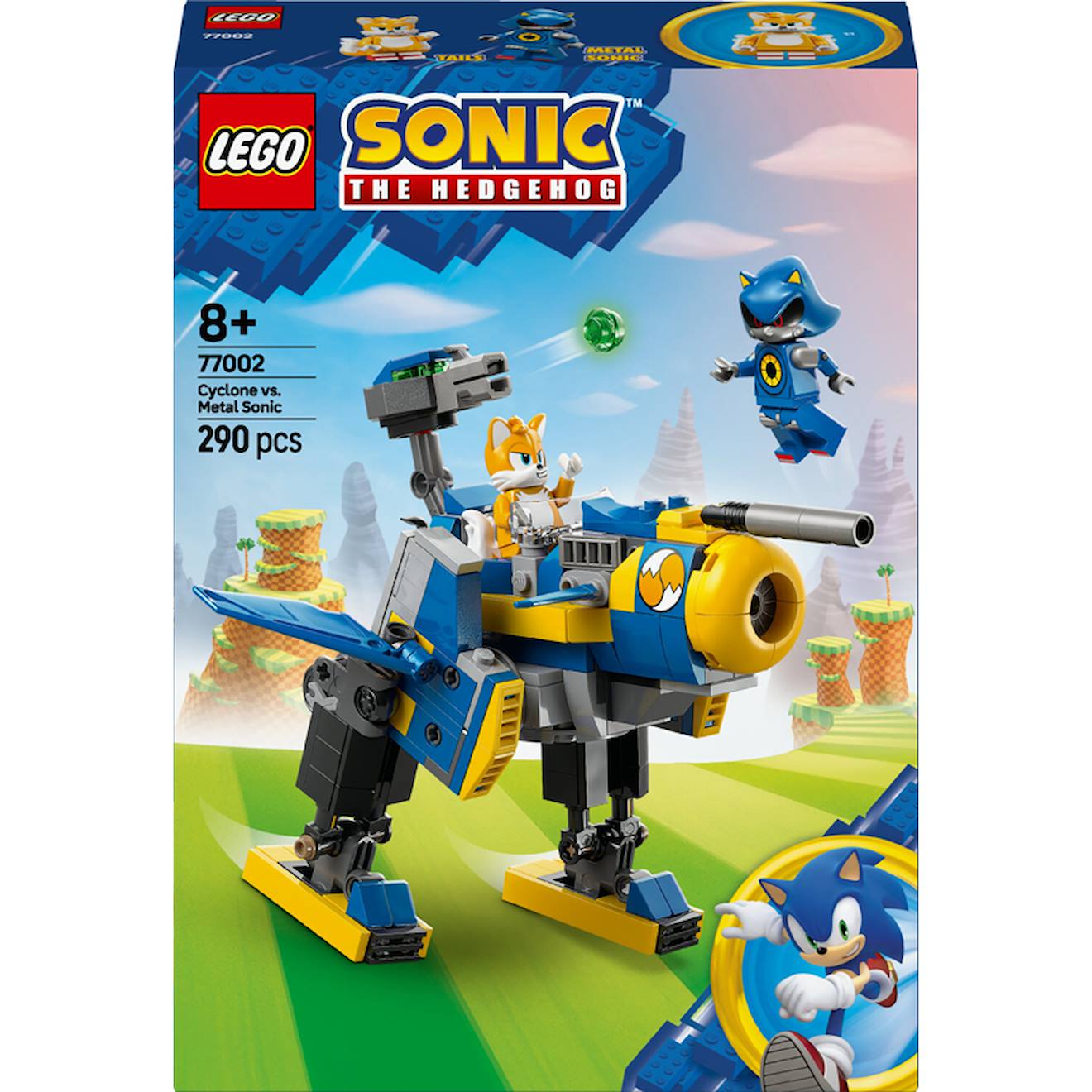 Cyclone Vs Métal Sonic - 77002 Multicolore