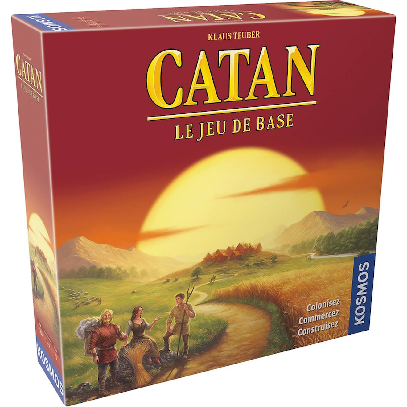 Jeu De Société Catan - Jeu De Stratégie Multicolore
