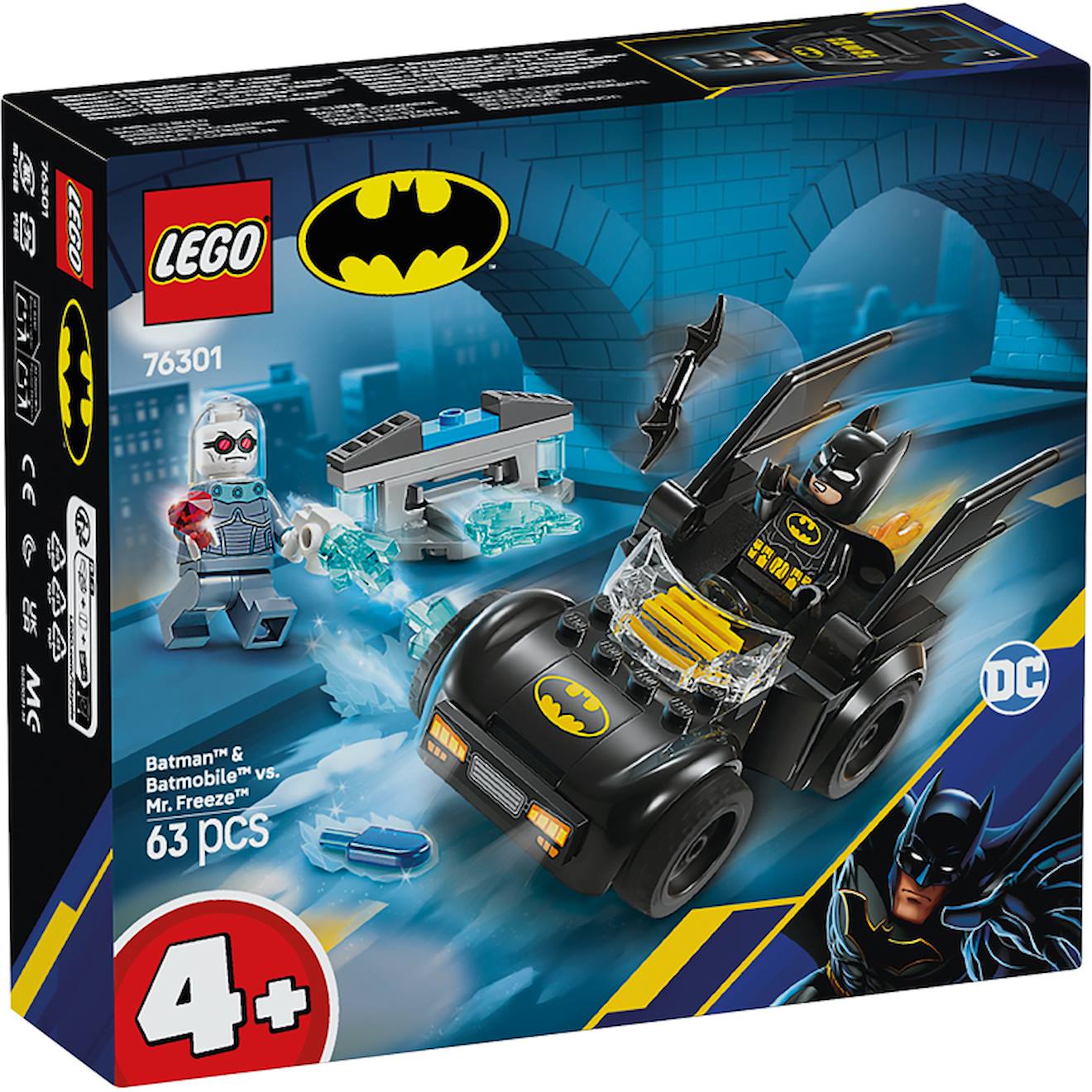 Batmobile Vs Mr.freeze Batman - 76301 Multicolore