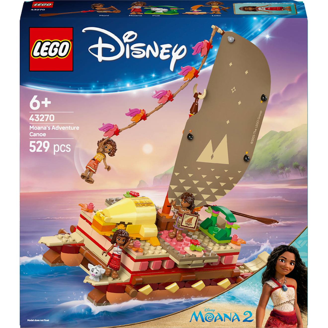 Bateau Aventure Vaiana - 43270 Multicolore
