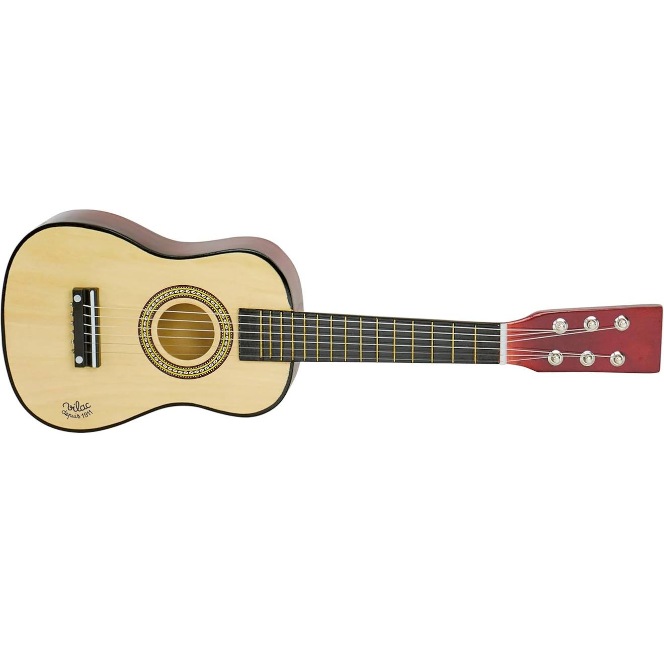 Guitare En Bois Naturel Marron