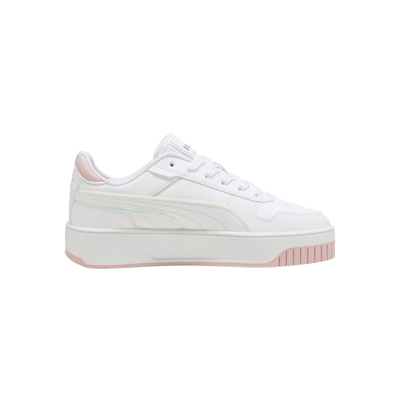 Baskets Basses Lacets Blanc Mauve Mist 51 €