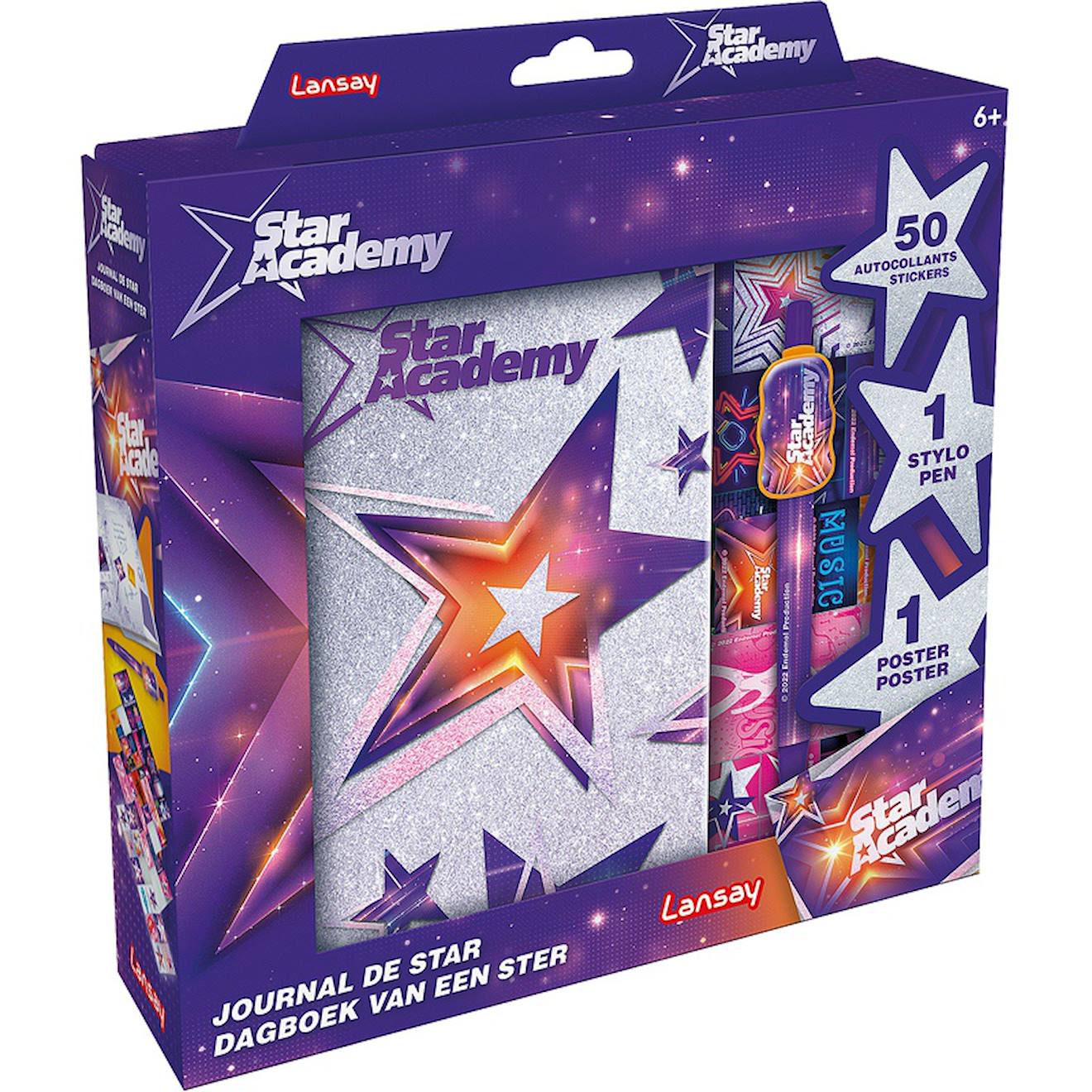 Journal Star Academy Multicolore