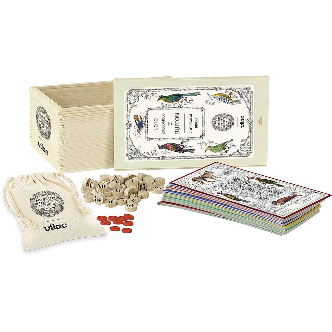Loto Zoologique De Buffon Beige