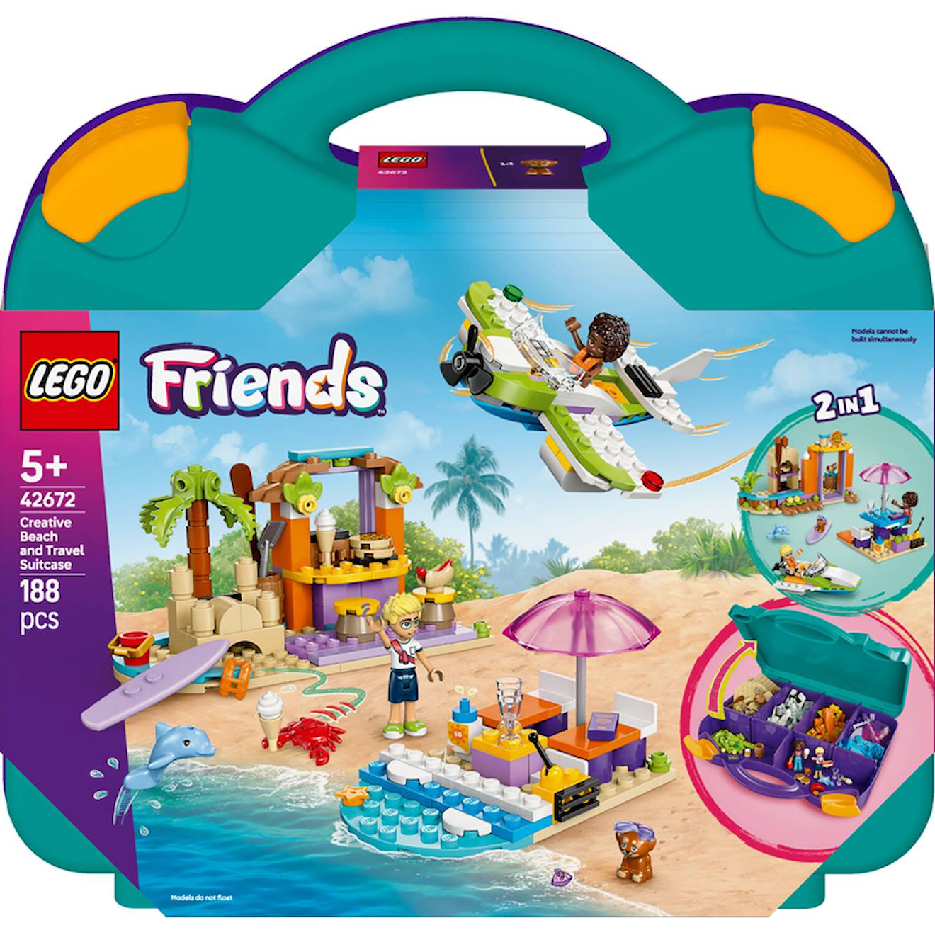Valise Créative Plage Friends - 42672 Multicolore