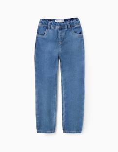 -Jegging en denim à taille réglable