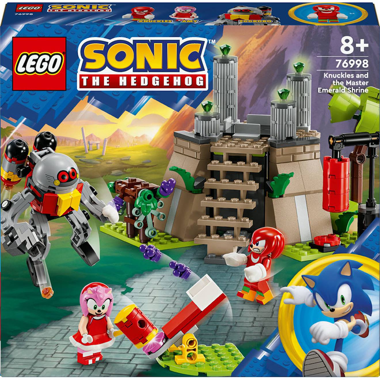 Sonic Knuckles Et Le Sanctuaire Du Master Emerald - 76998 Multicolore