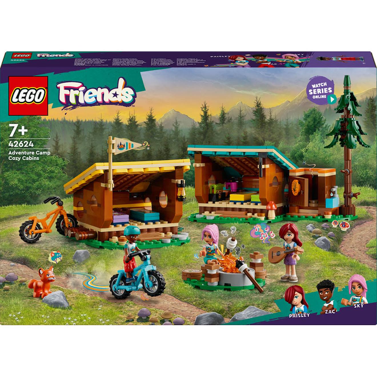 Friends Les Cabanes Chaleureuses De La Base De Loisirs - 42624 Multicolore