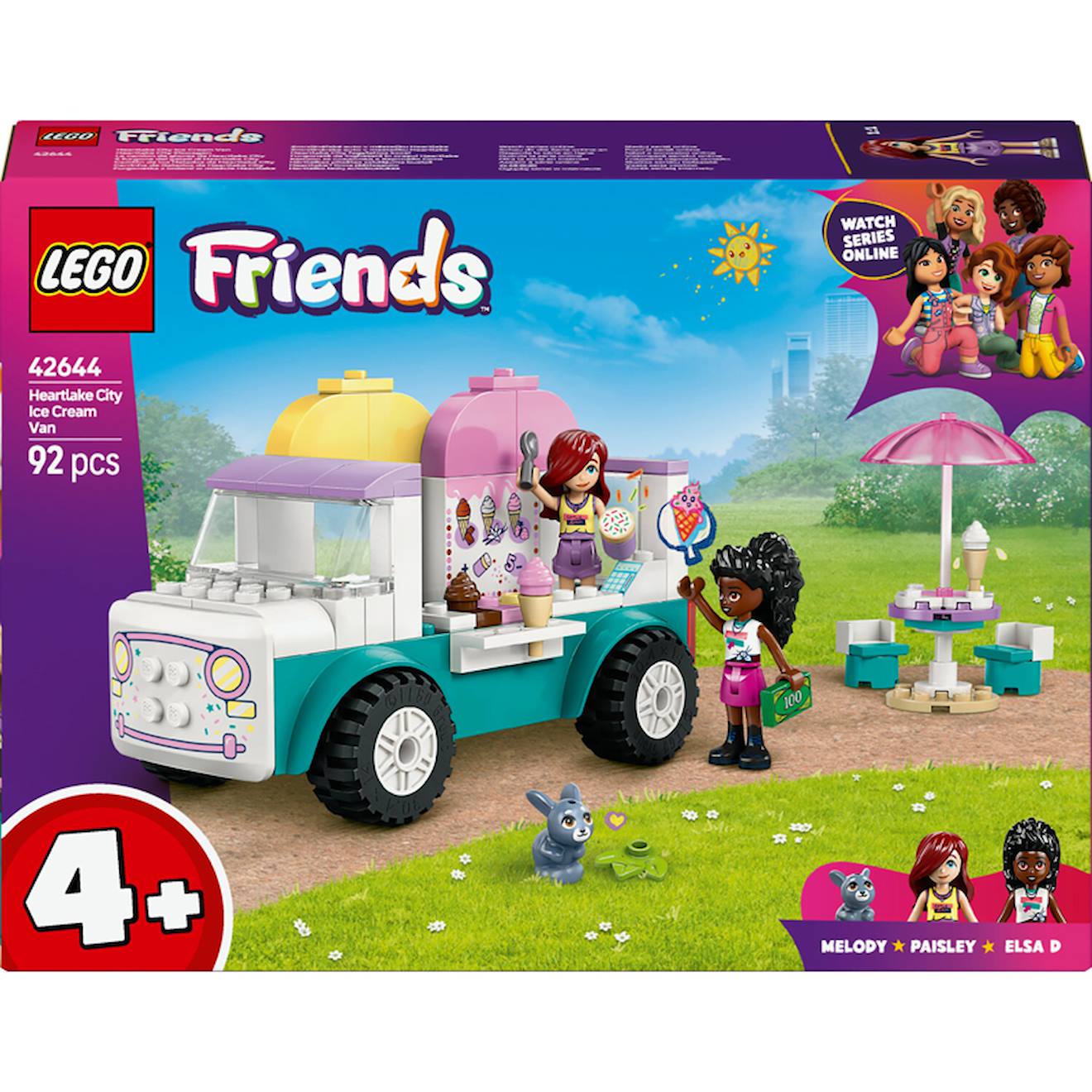 Le Camion De Glaces Friends - 42644 Multicolore