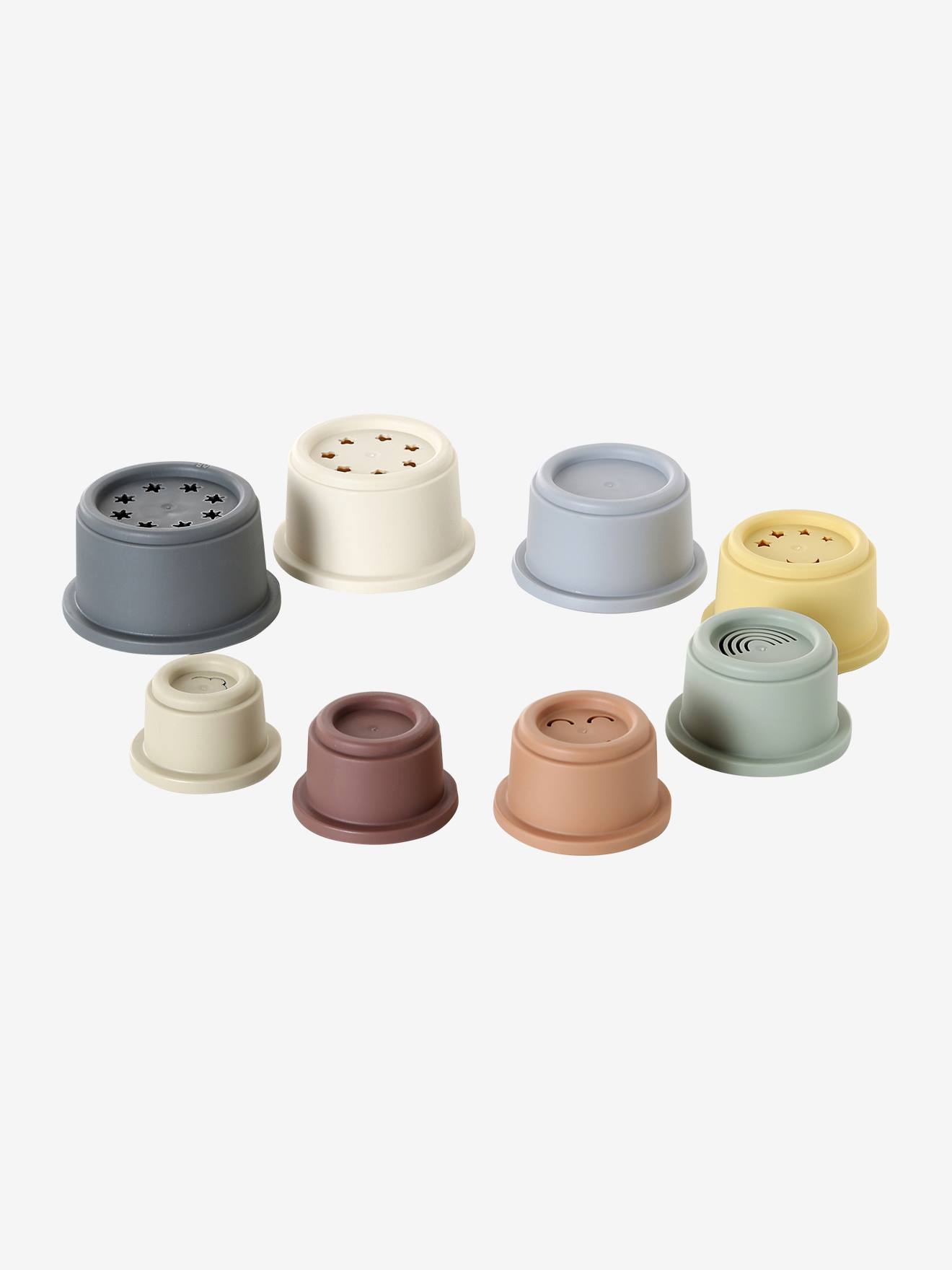 Tour à empiler en plastique multicolore (Vertbaudet) - Image 2