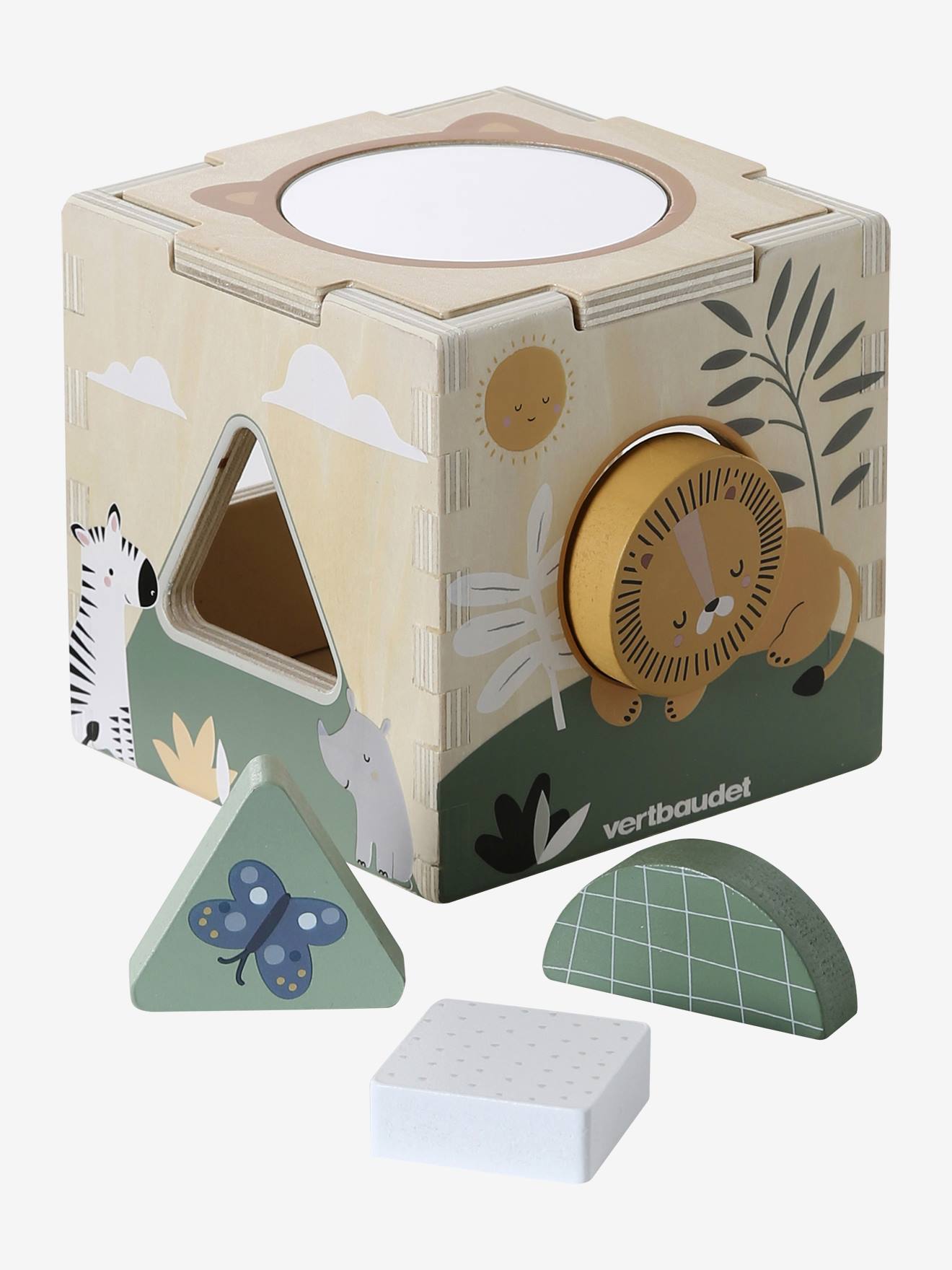 Planche Des Animaux à Empiler TANZANIE En Bois FSC® Bois