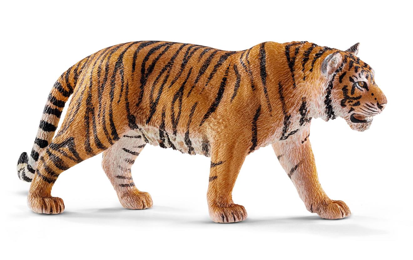 Figurine Tigre Du Bengale Marron