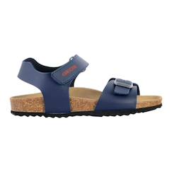 Chaussures-Chaussures garçon 23-38-Sandales en cuir  à scratch