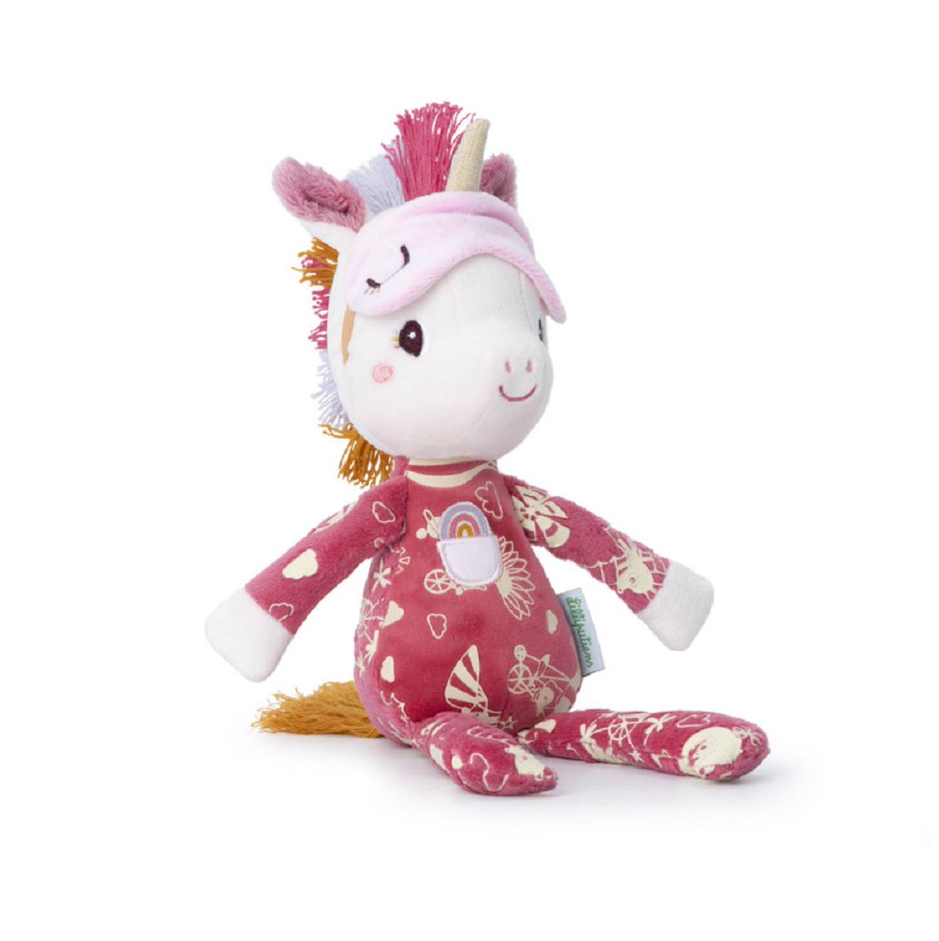 Peluche Lena Amie De La Nuit Rose