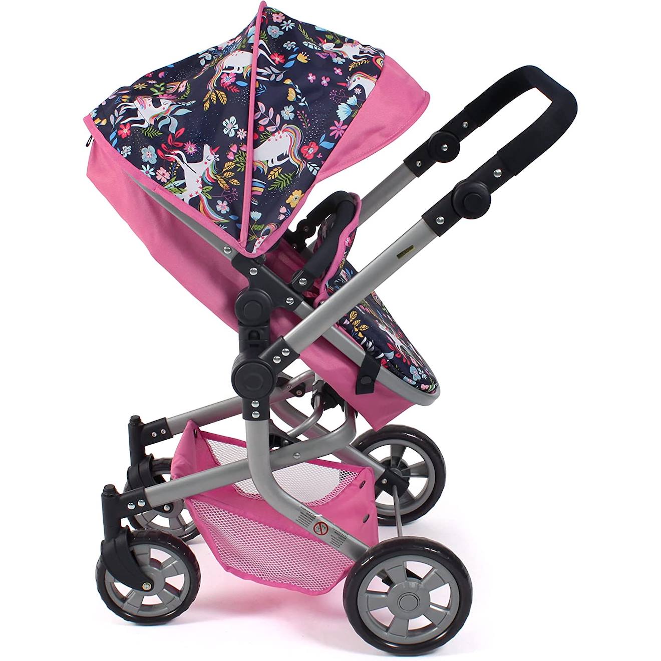 Poussette Pliable Pour Chiens - Gris - Jusqu'à 15kg